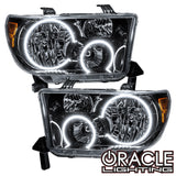 2007-2013 Toyota Tundra Pre-Assembled Halo Headlights - Black Housing