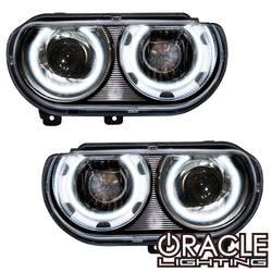 2008-2014 Dodge Challenger Pre-Assembled Headlights - HID