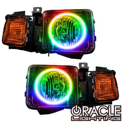 2005-2010 Hummer H3 Dynamic ColorSHIFT Headlight Halo Kit