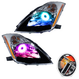 2003-2005 Nissan 350Z Pre-Assembled Headlights - HID Style with RF Controller.