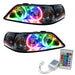 2005-2011 Lincoln Town Car Pre-Assembled Halo Headlights - Non HID with Simple Controller.