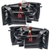 Side view of 2002-2005 Dodge Ram Pre-Assembled Halo Headlights