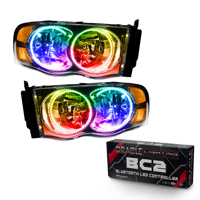 2002-2005 Dodge Ram Pre-Assembled Halo Headlights