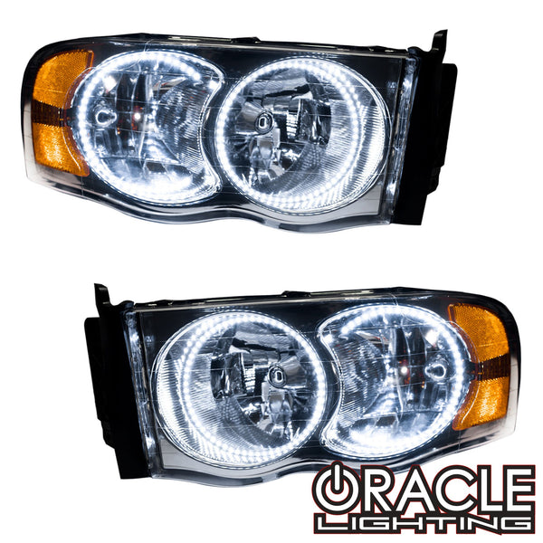 2002-2005 Dodge Ram Pre-Assembled Halo Headlights