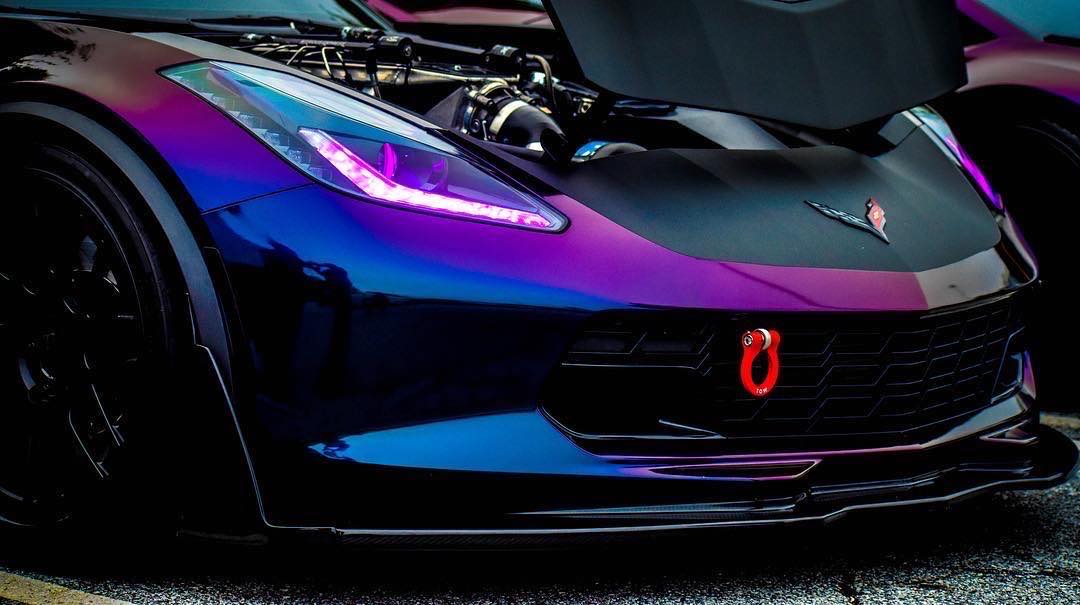 2014-2019 Chevrolet Corvette C7 ColorSHIFT Headlight DRL Upgrade Kit