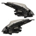 Side view of 2010-2012 Nissan Altima Coupe Pre-Assembled Halo Headlights