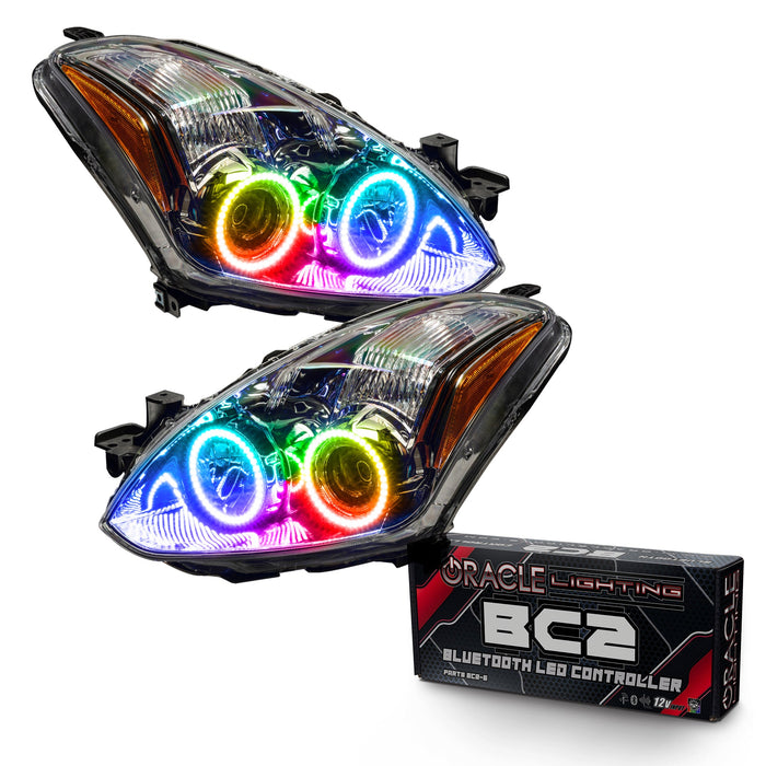 2010-2012 Nissan Altima Coupe Pre-Assembled Halo Headlights