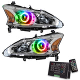 2013-2015 Nissan Altima Sedan Pre-Assembled Halo Headlights - (Halogen) with 2.0 Controller.