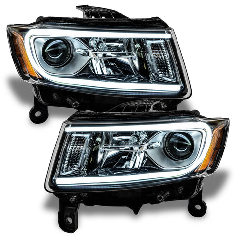 2014-2015 Jeep Grand Cherokee Pre-Assembled Headlights-Non HID