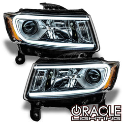 2014-2015 Jeep Grand Cherokee Pre-Assembled Headlights-Non HID