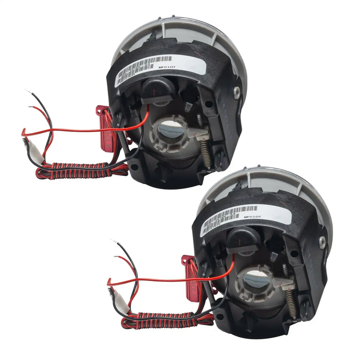 Rear view of 2011-2013 Dodge Durango Pre-Assembled Halo Fog Lights