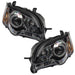 2008-2009 Subaru Legacy Pre-Assembled Headlights - Chrome
