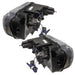 Side view of 2008-2014 Dodge Challenger Pre-Assembled Halo Headlights - Non HID - Chrome