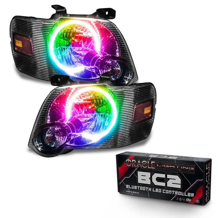 2008-2010 Ford Explorer Sport Trac Pre-Assembled Halo Headlights