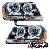 2008-2013 Dodge Avenger RT Pre-Assembled Halo Headlights - Black Housing