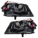 Rear view of 2008-2014 Dodge Avenger SE/SXT Pre-Assembled Halo Headlights