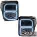 2011-2016 Ford F-250/F-350 Super Duty Pre-Assembled Headlights - Black