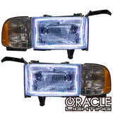 1994-2002 Dodge Ram 1500/2500/3500 Pre-Assembled Halo Headlights