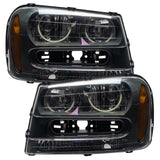 2002-2009 Chevrolet TrailBlazer Pre-Assembled Halo Headlights