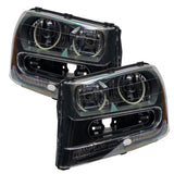 2002-2009 Chevrolet TrailBlazer Pre-Assembled Halo Headlights