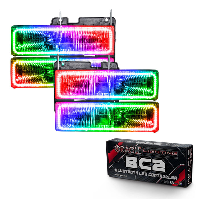 1988-2002 Chevrolet C10 Pre-Assembled Halo Headlights