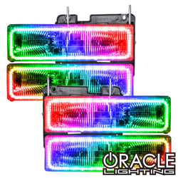 1995-2000 Chevrolet Tahoe Pre-Assembled Halo Headlights