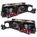 Rear view of 1991-1996 Chevrolet Caprice Pre-Assembled Halo Headlights