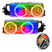 1991-1996 Chevrolet Caprice Pre-Assembled Halo Headlights with RF Controller.