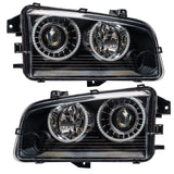 2008-2010 Dodge Charger Pre-Assembled Halo Headlights - HID