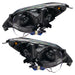 Rear view of 2008-2010 Honda Odyssey Pre-Assembled LED Halo Headlights