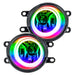 2012-2015 Toyota Tacoma Pre-Assembled Halo Fog Lights with ColorSHIFT halos.