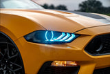 ORACLE Lighting 2018-2023 Ford Mustang "Black Series" Dynamic ColorSHIFT® LED Headlights w/ Sequential Turn Signal