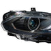 Left half of a Ford Mustang "Black Series" LED Headlight