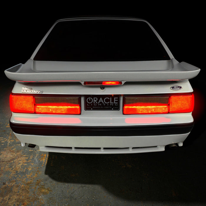 1987-1993 Ford Mustang LX Sequential LED Tail Light Conversion Kit - Plug & Play