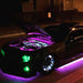 Black Corvette with multiple ORACLE Lighting products installed.