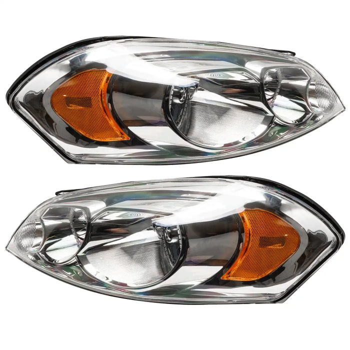 2006-2013 Chevrolet Impala Non-Projector Pre-Assembled Halo Headlights