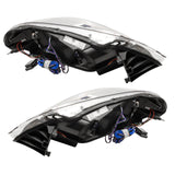 Rear view of 2006-2013 Chevrolet Impala Non-Projector Pre-Assembled Halo Headlights