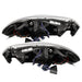 Rear view of 2006-2013 Chevrolet Impala Non-Projector Pre-Assembled Halo Headlights