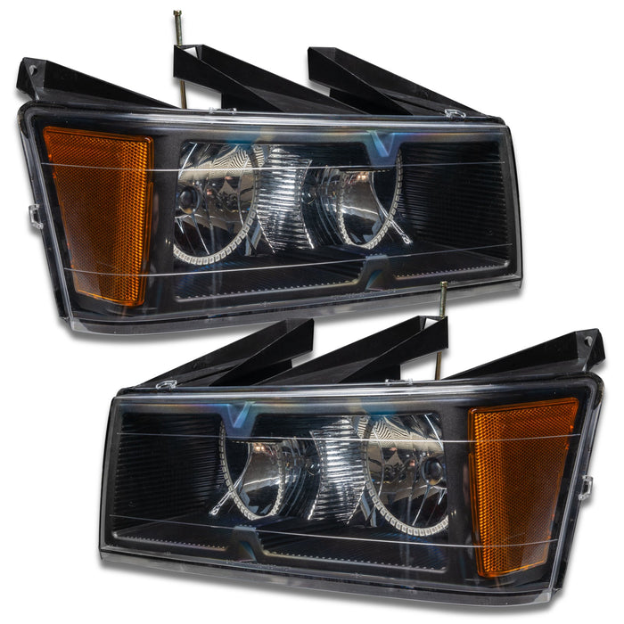 2004-2012 Chevrolet Colorado Pre-Assembled LED Halo Headlights
