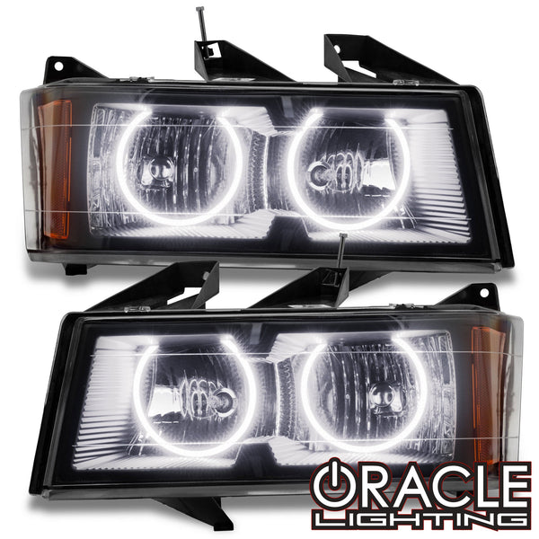 2004-2012 Chevrolet Colorado Pre-Assembled LED Halo Headlights