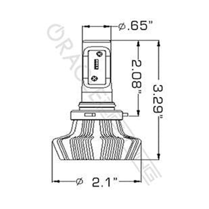 9005 - 4,000+ Lumen LED Light Bulb Conversion Kit (Low Beam)