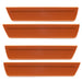 2008-2014 Dodge Challenger Concept Sidemarker Set with burnt orange paint and ghost lens.