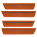 2008-2014 Dodge Challenger Concept Sidemarker Set with burnt orange paint and tinted lens.