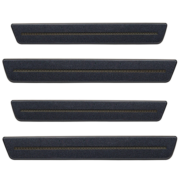 2015-2023 Dodge Challenger Concept Sidemarker Set with black metallic paint and tinted lenses.