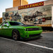 Three quarters view of a Dodge Challenger with Concept Sidemarkers installed.