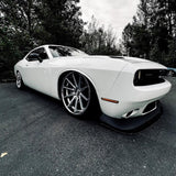 Close-up of front sidemarker installed on challenger