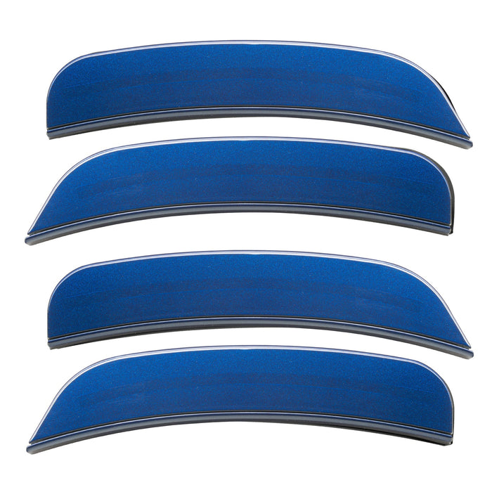2015-2023 Dodge Charger Concept SMD Sidemarker Set with blue metallic paint and ghost lenses.
