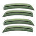 2015-2023 Dodge Charger Concept SMD Sidemarker Set with green metallic paint and tinted lenses.