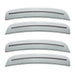 2015-2023 Dodge Charger Concept SMD Sidemarker Set with silver metallic paint and clear lenses.