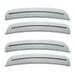 2015-2023 Dodge Charger Concept SMD Sidemarker Set with silver metallic paint and clear lenses.